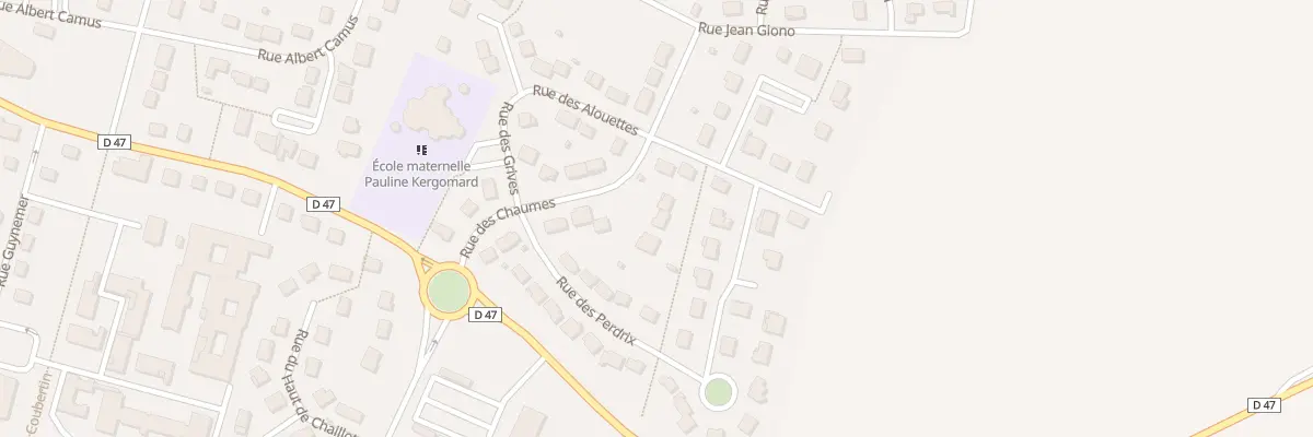 Plan du 14 Rue des Chaumes à Joigny