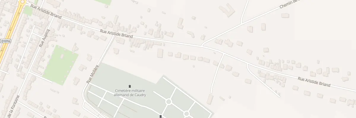 Plan du 236 Rue Aristide Briand à Caudry