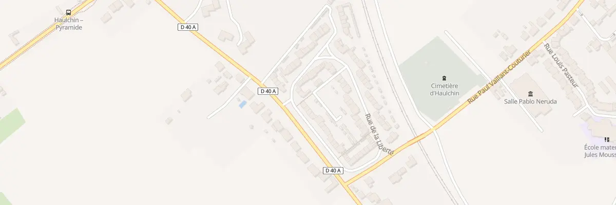 Plan du 36 Rue de l’Egalite à Haulchin