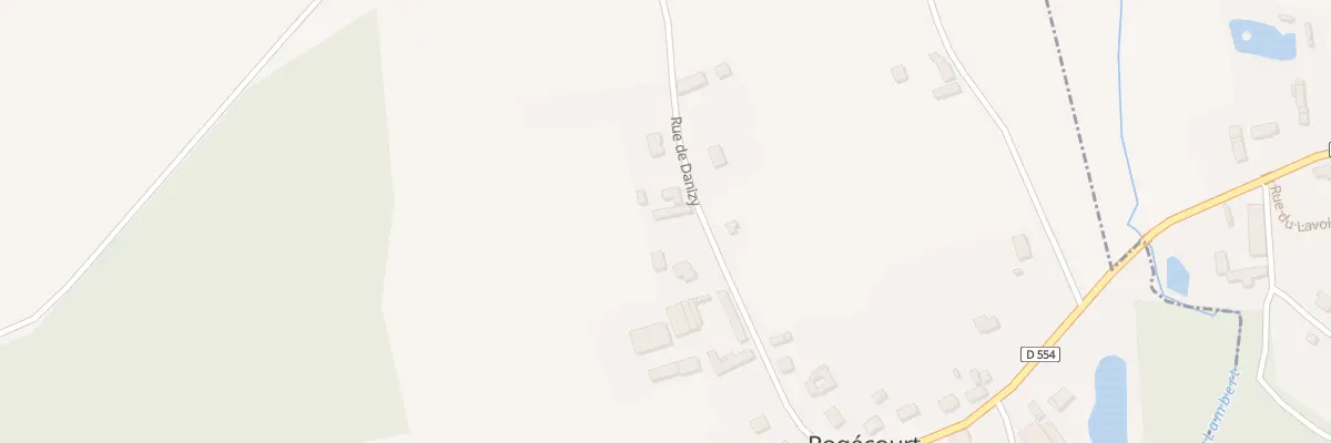 Plan du 13 Rue de Danizy à Rogécourt