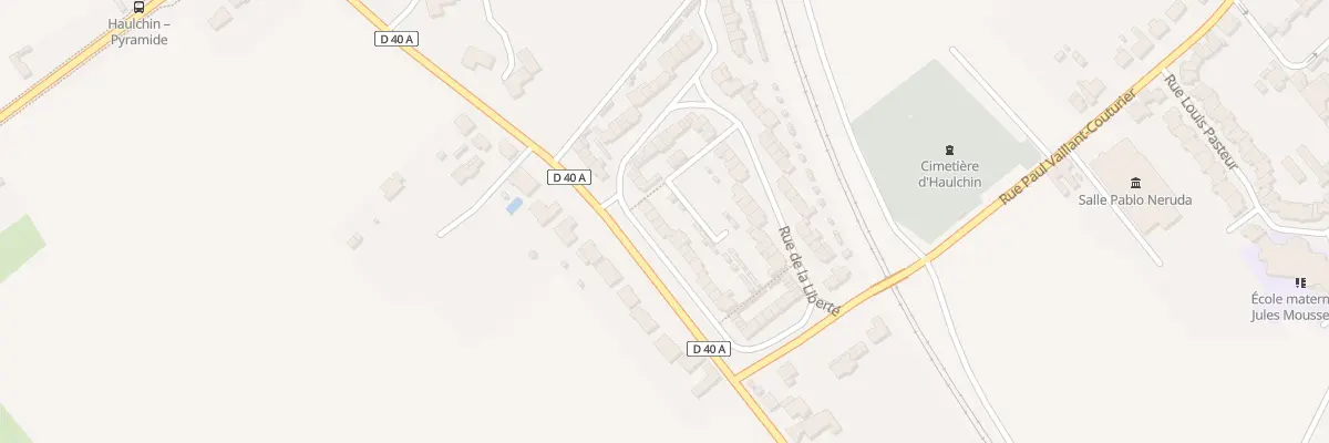 Plan du 32 Rue de l’Egalite à Haulchin