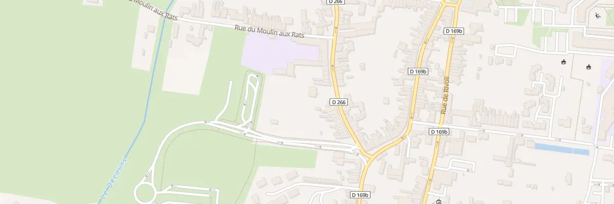 Plan du 25 Rue des Fèves à Saint-Amand-les-Eaux