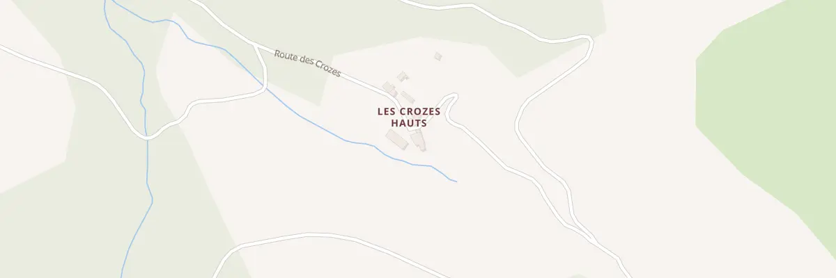 Plan du 5556 Les Crozes Hauts à Saint-Jean-du-Bruel