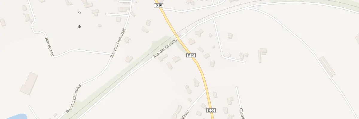 Plan du 9002 Rue de la Gare à Fontannes