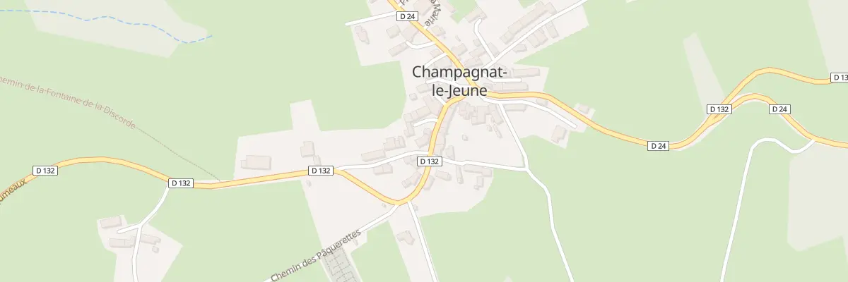 Plan du 5043 Champagnat Le Jeune à Champagnat-le-Jeune