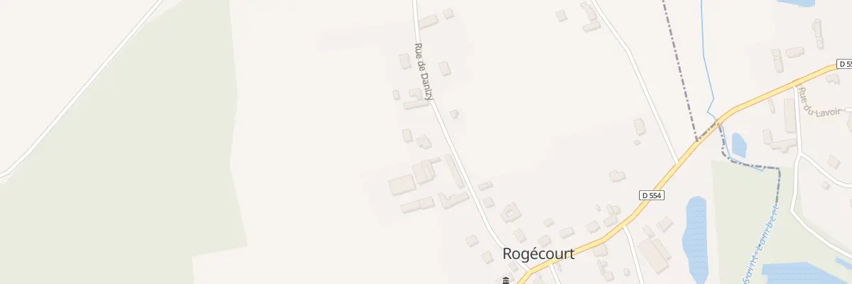 Plan du 11 Rue de Danizy à Rogécourt
