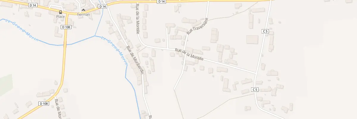 Plan du 22 Rue de la Montée à Meilleray