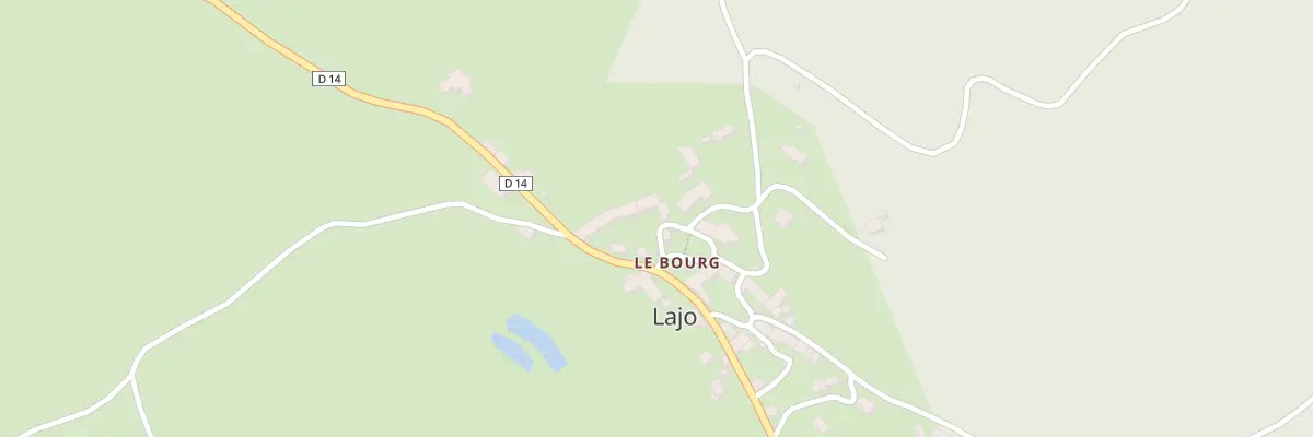 Plan du 5018 Lajo à Lajo