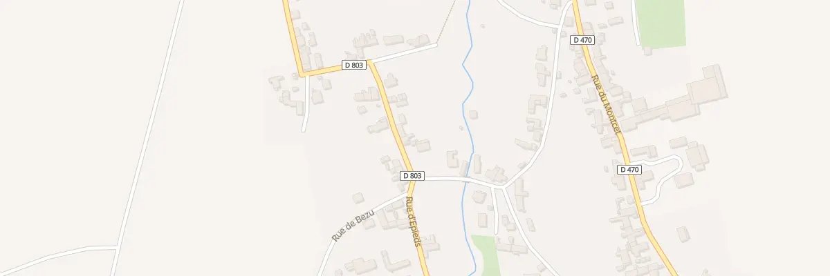 Plan du 2 Rue des Dames à Brécy