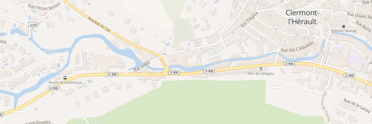 Plan du 4B Rue Fregere à Clermont-l’Hérault