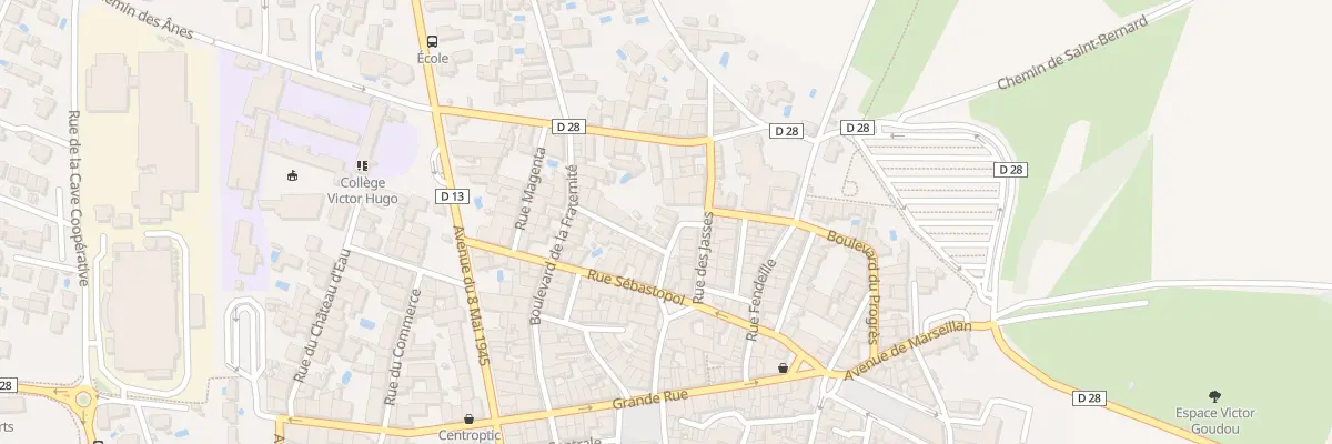 Plan du 31 Rue Puits Auriol à Bessan