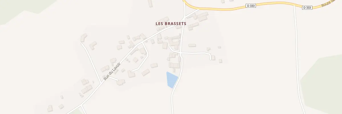 Plan du 10 Rue des Brassets à Vinzelles