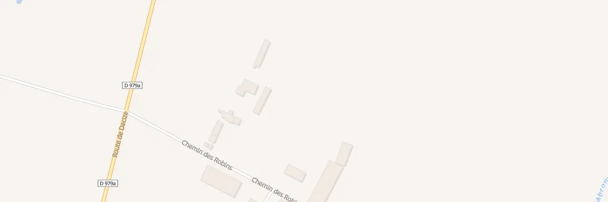 Plan du 5072 Les Robins à Saint-Ennemond
