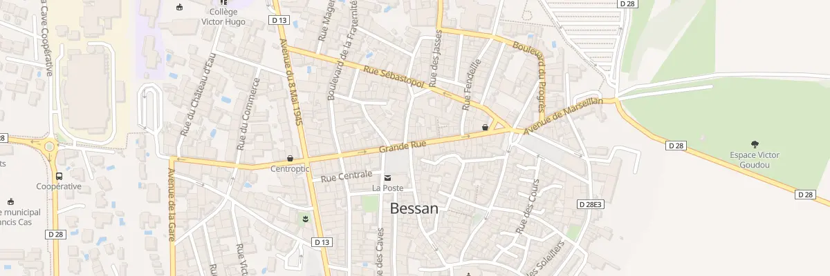 Plan du 26 Grand Rue à Bessan