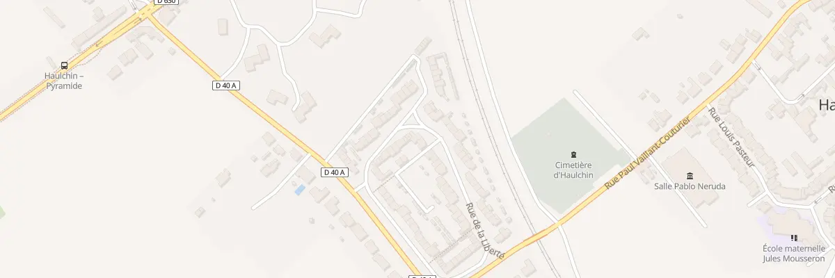Plan du 29 Rue de la Liberte à Haulchin