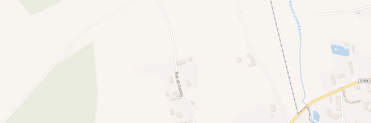 Plan du 22 Rue de Danizy à Rogécourt