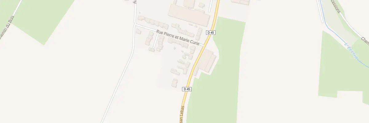 Plan du 56 Rue Jean Lebas à Quiévy