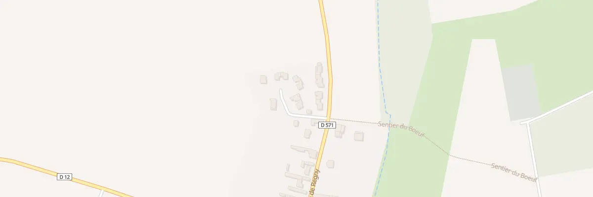 Plan du 4 Cr Dit des Veines à Sissy