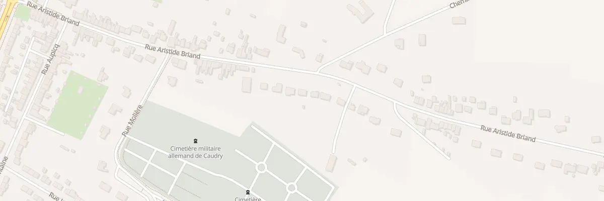 Plan du 240 Rue Aristide Briand à Caudry