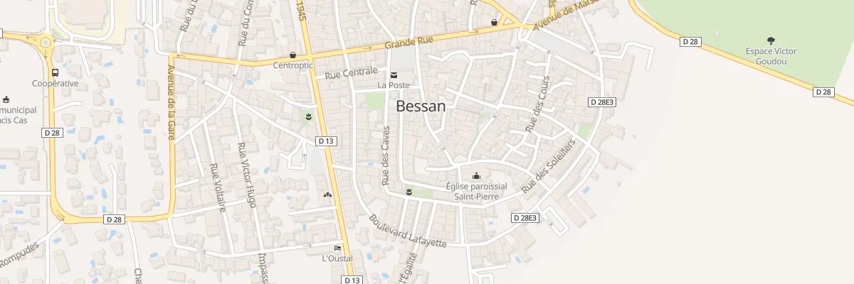 Plan du 26 Rue de l’Hospice à Bessan