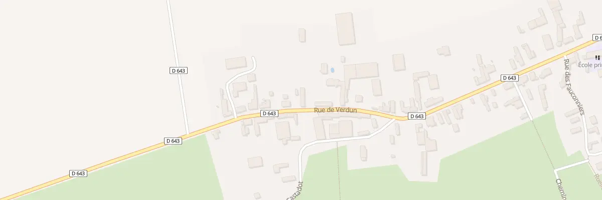 Plan du 6 Rue de Verdun à Anguilcourt-le-Sart