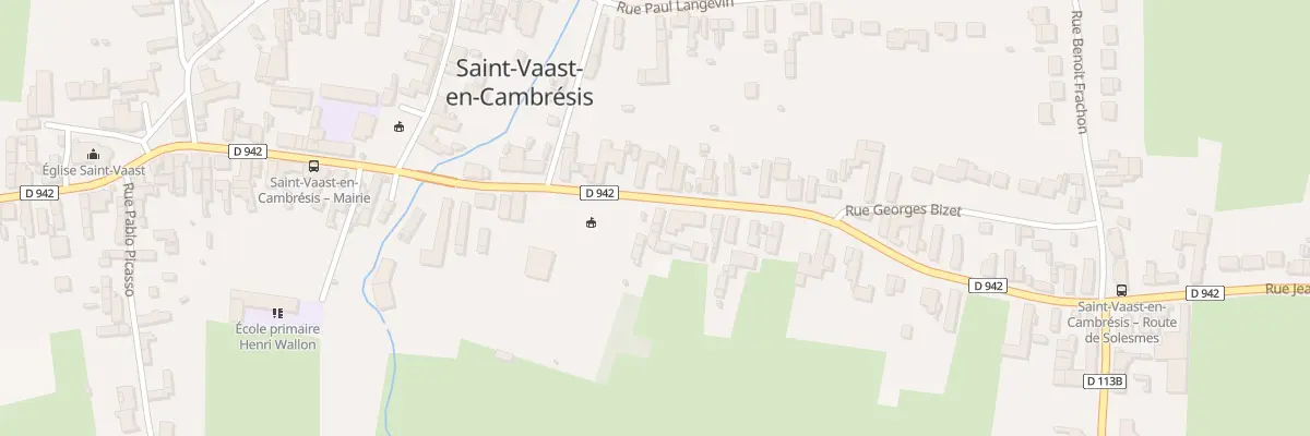 Plan du 118 Rue Jean Jaurès à Saint-Vaast-en-Cambrésis