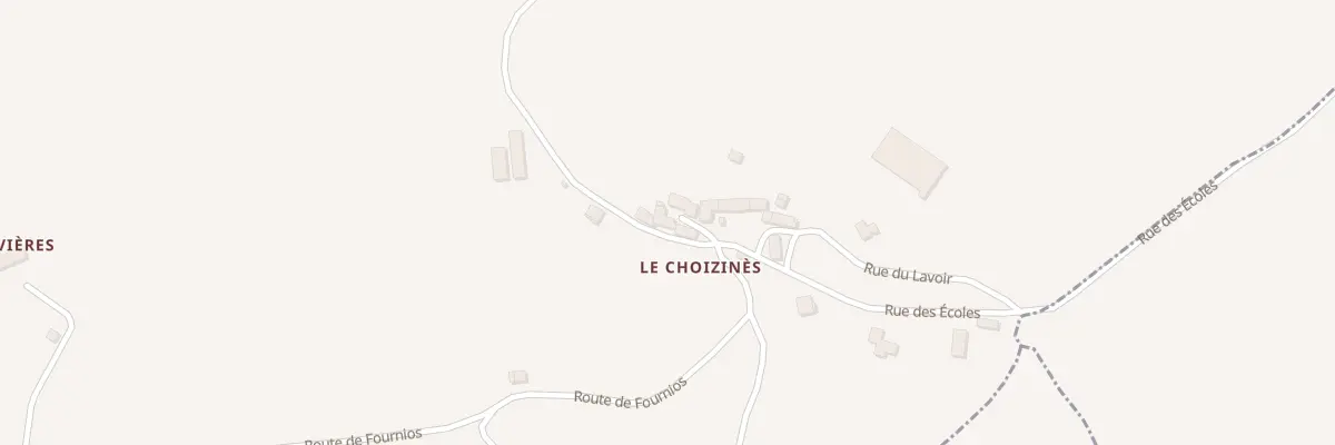 Plan du 2 Che des Coustêtes à Saint-Gal