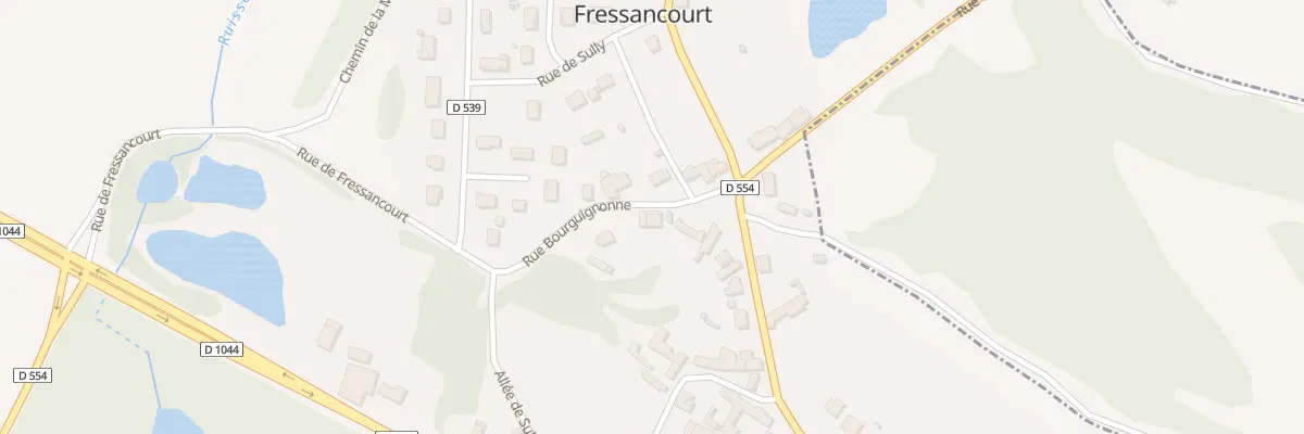 Plan du 1 Rue Bourguignonne à Fressancourt