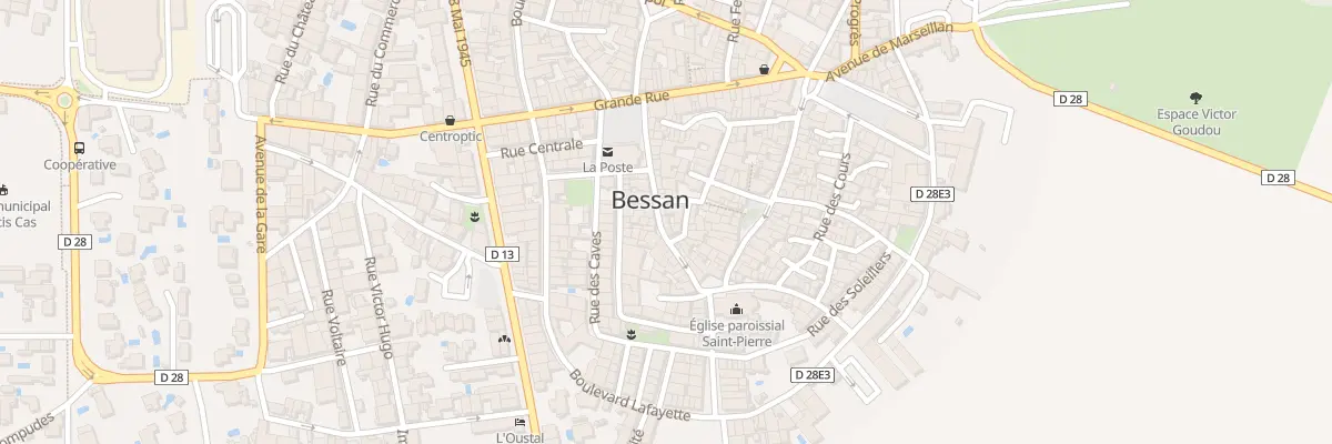 Plan du 21 Rue de l’Hospice à Bessan