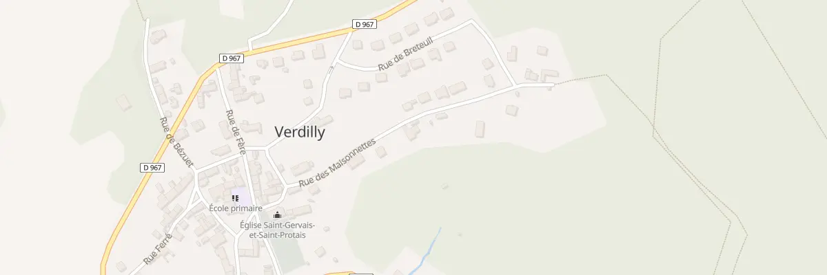 Plan du 5 Rue des Maisonnettes à Verdilly