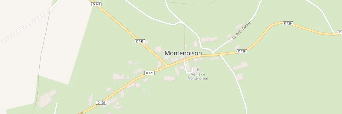 Plan du 30 Le Bourg à Montenoison