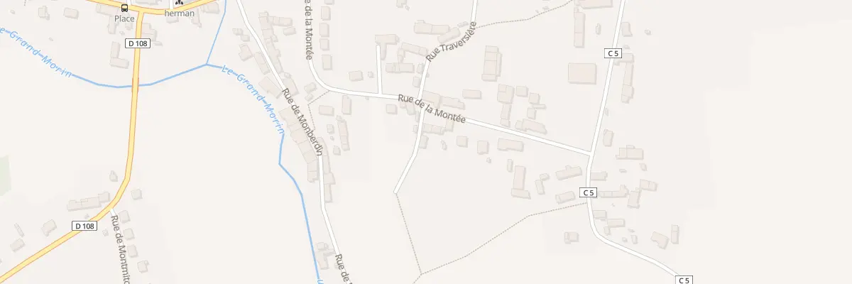 Plan du 24 Rue de la Montée à Meilleray