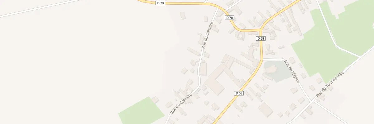 Plan du 9 Rue du Calvaire à Fontaine-Notre-Dame