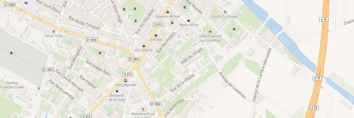 Plan du 14 All du Verger à Pézenas