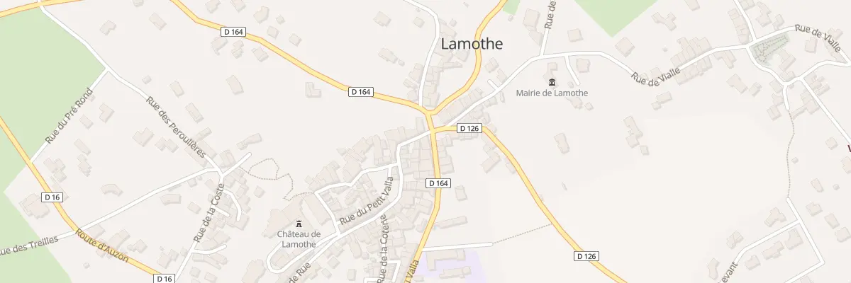 Plan du 9 Pl du Onze Novembre 1918 à Lamothe