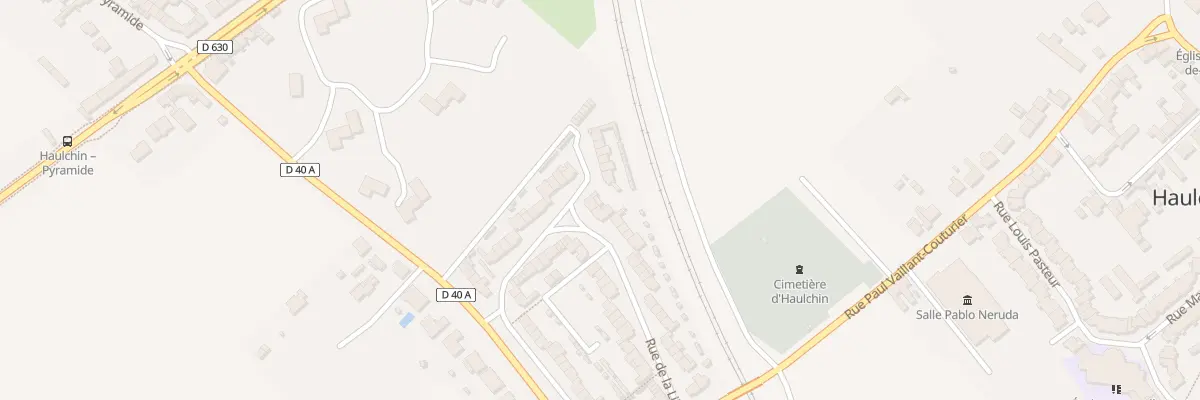 Plan du 36 Rue de la Liberte à Haulchin