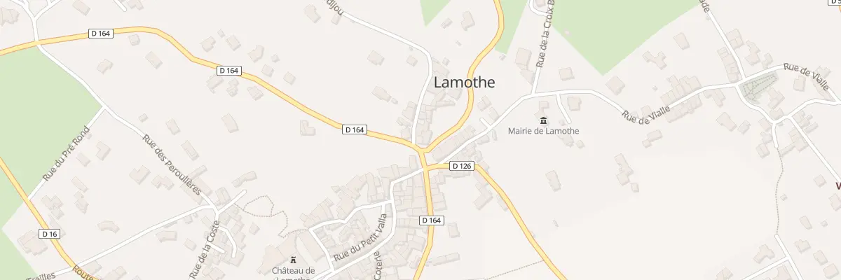 Plan du 3 Pl du Onze Novembre 1918 à Lamothe