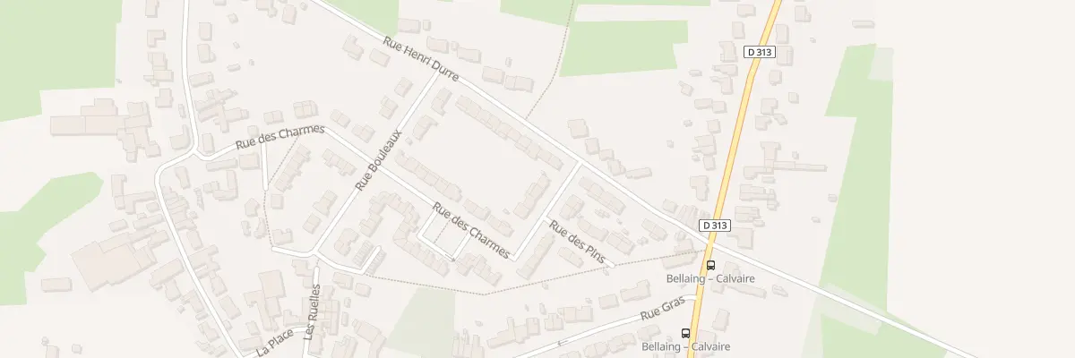Plan du 2 Rue des Pins à Bellaing