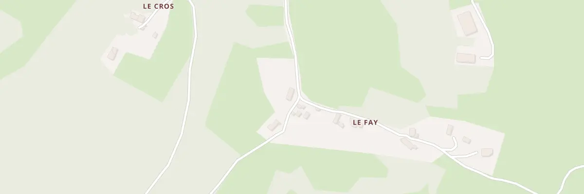Plan du 5129 Le Fay à Égliseneuve-des-Liards