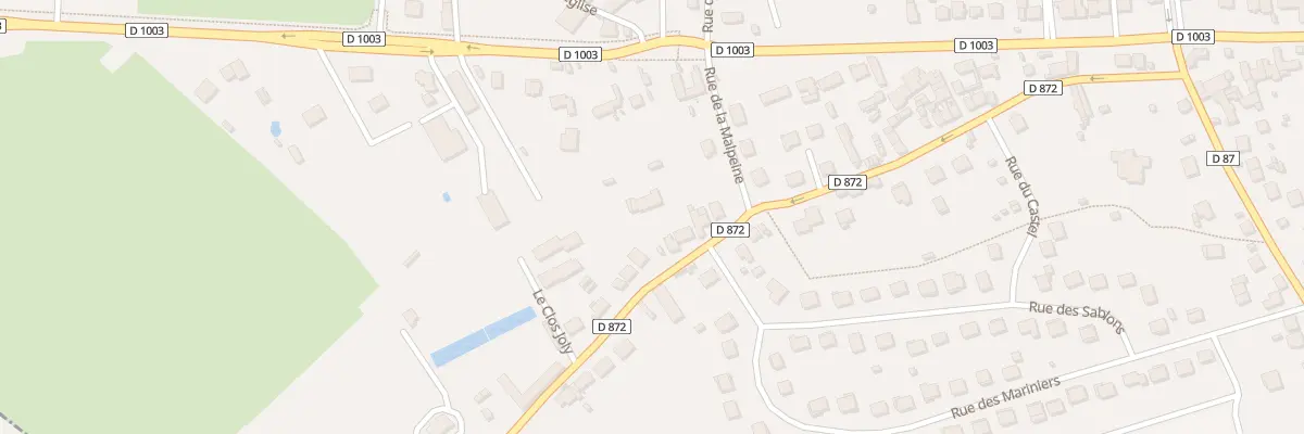 Plan du 22B Rue d’Etampes à Chierry