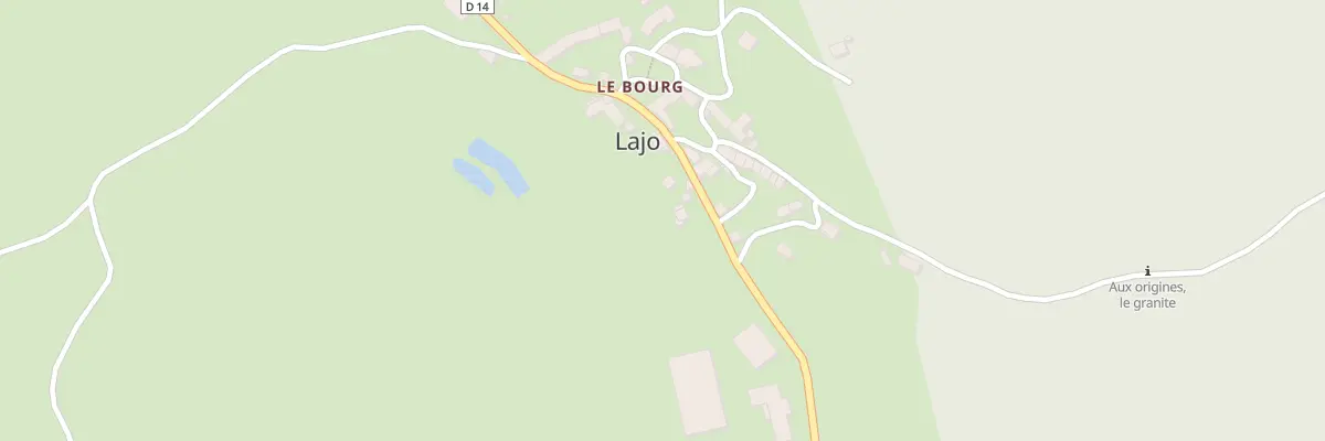 Plan du 5134 Le Bourg à Lajo