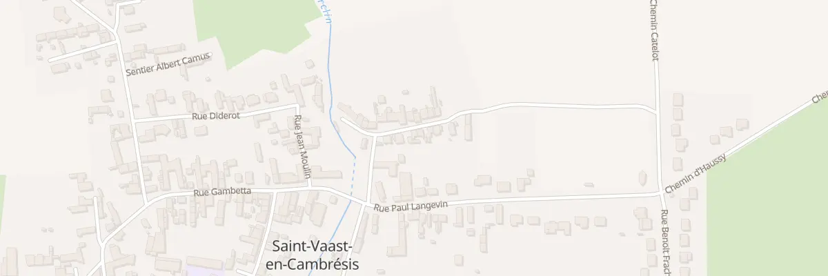 Plan du 4 Imp Gabriel Péri à Saint-Vaast-en-Cambrésis