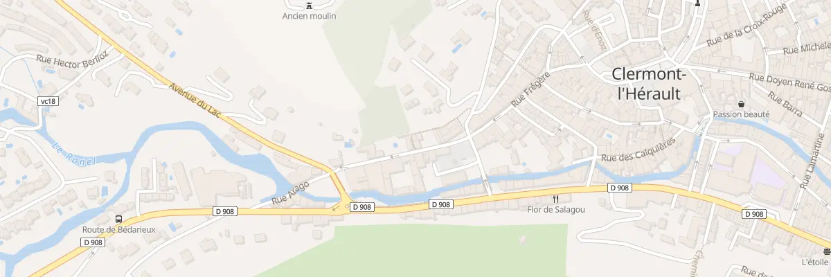 Plan du 79 Rue des Etendoirs à Clermont-l’Hérault
