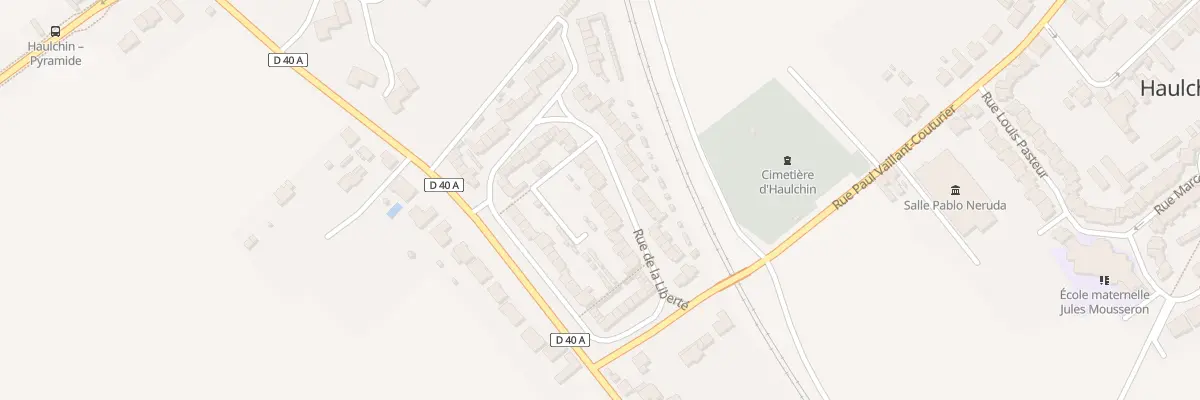 Plan du 15 Rue de la Liberte à Haulchin
