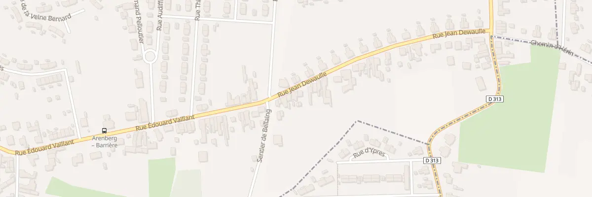 Plan du 6 Rue Jean Dewaulle à Wallers