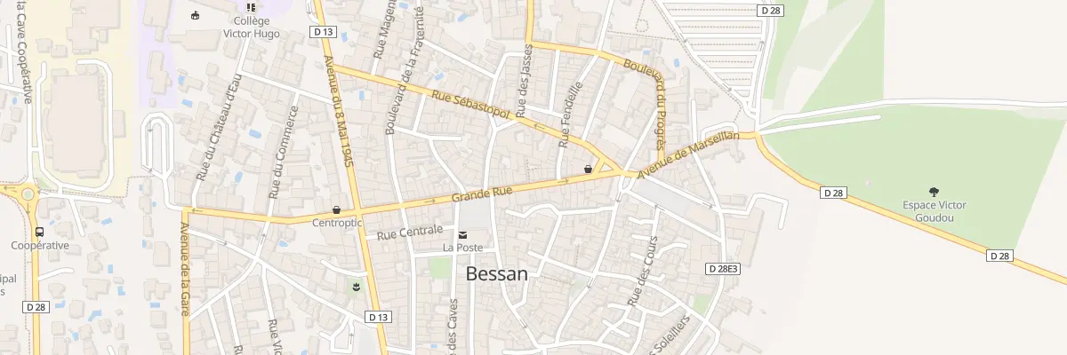 Plan du 16 Grand Rue à Bessan