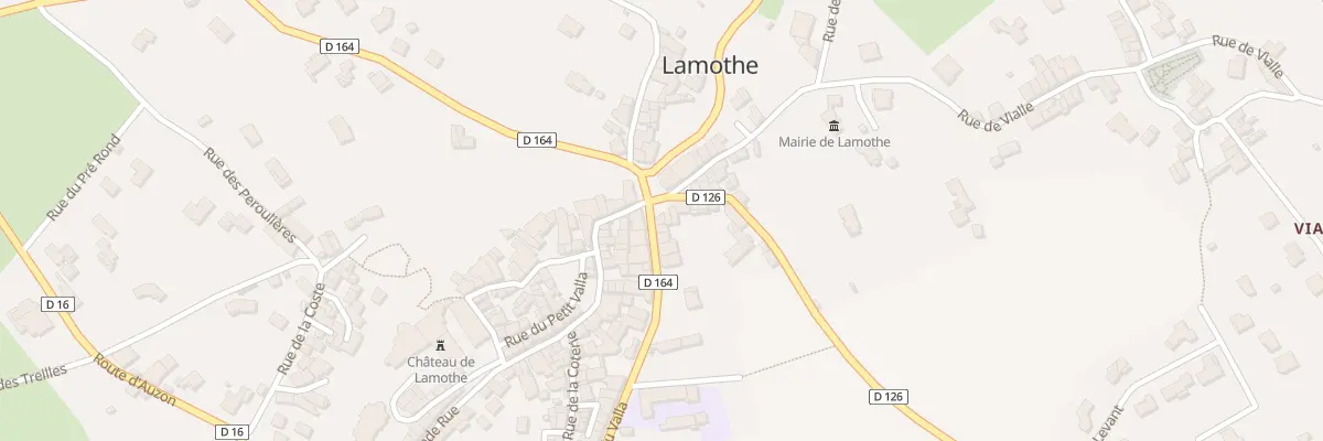 Plan du 7 Pl du Onze Novembre 1918 à Lamothe