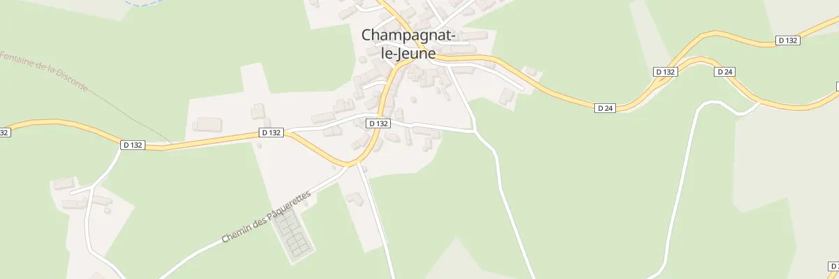 Plan du 5033 Champagnat Le Jeune à Champagnat-le-Jeune