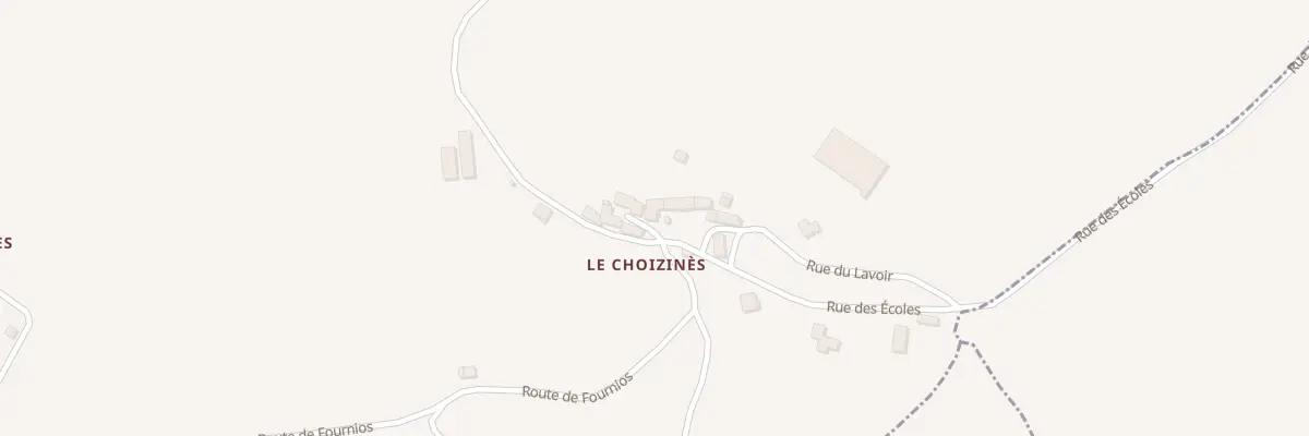 Plan du 5053 Choisinets à Saint-Gal