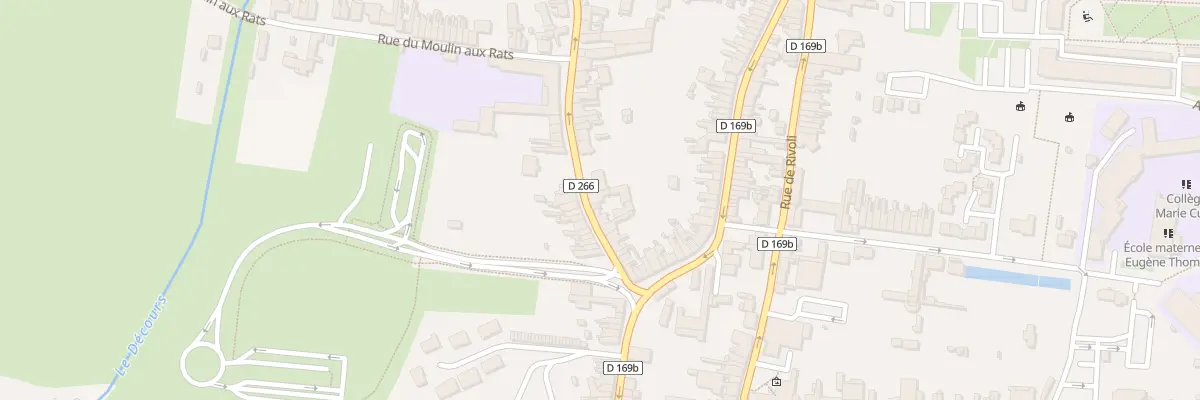 Plan du 20 Rue des Fèves à Saint-Amand-les-Eaux